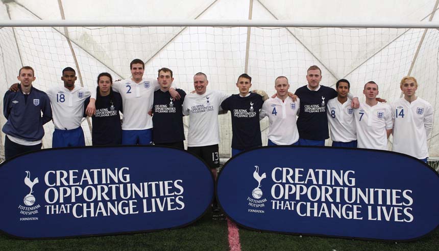 England CPs at Spurs Lodge